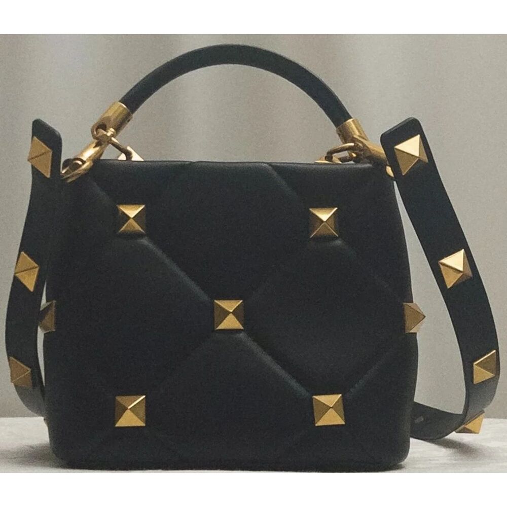 Tiffany & Fred Paris Deep black Leather Bag | 7"x8"x4" - Picture 2 of 9